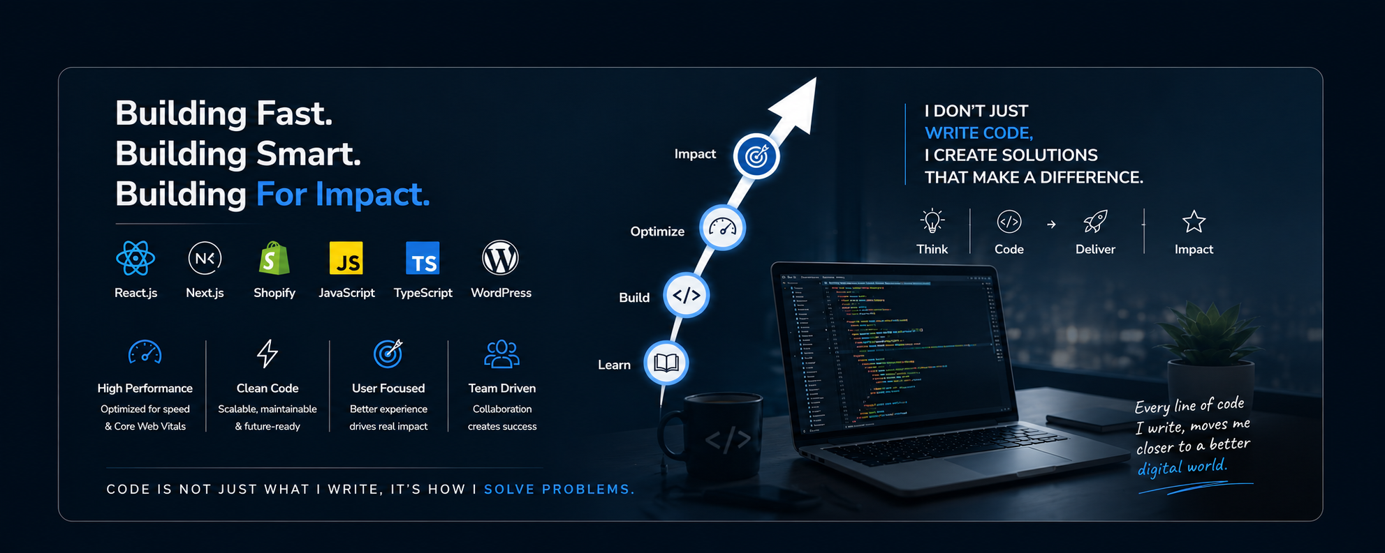 Building Fast. Building Smart. Building For Impact.